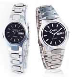 HT8611钢表钢带情侣手表时装水钻表复古表